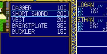 Dragon Slayer TurboDuo Screenshot