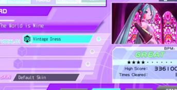 Hatsune Miku: Project Diva F 2nd PS Vita Screenshot