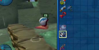 Worms 3D XBox Screenshot