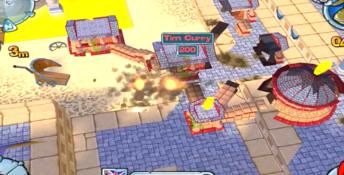 Worms Forts: Under Siege XBox Screenshot