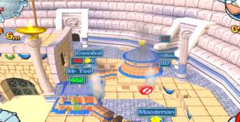 Worms Forts: Under Siege XBox Screenshot