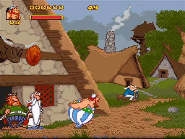 Play Asterix And Obelix A Free Game At Fupa Games